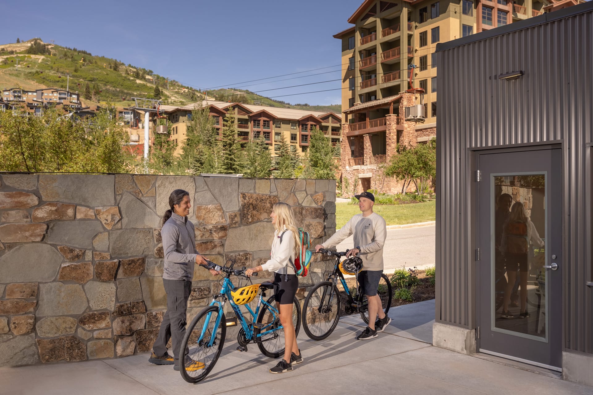 Canyon Haus secure bike storage