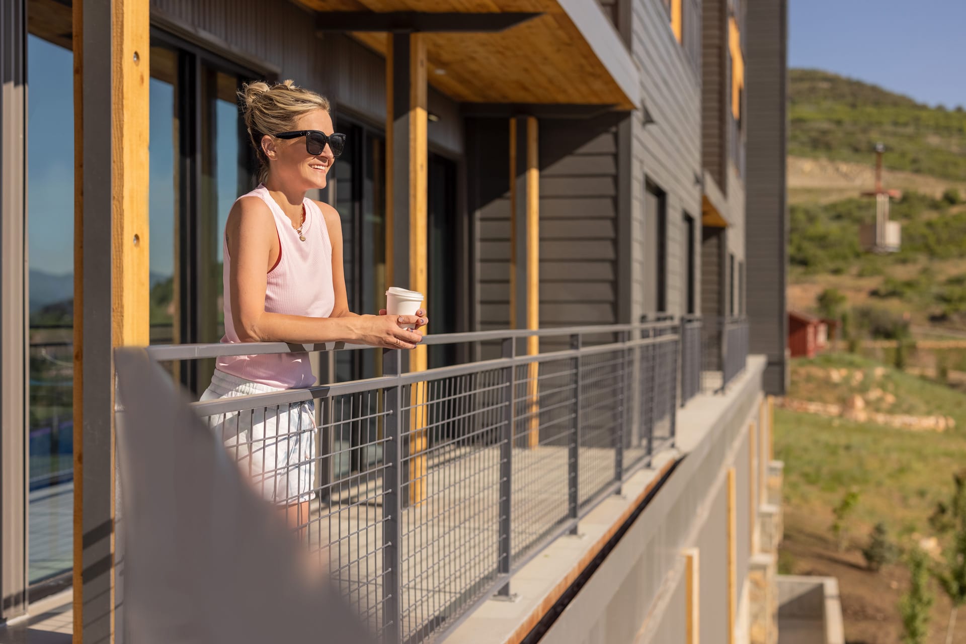 Morning at Canyon Haus Park City before a day at Forum Fest