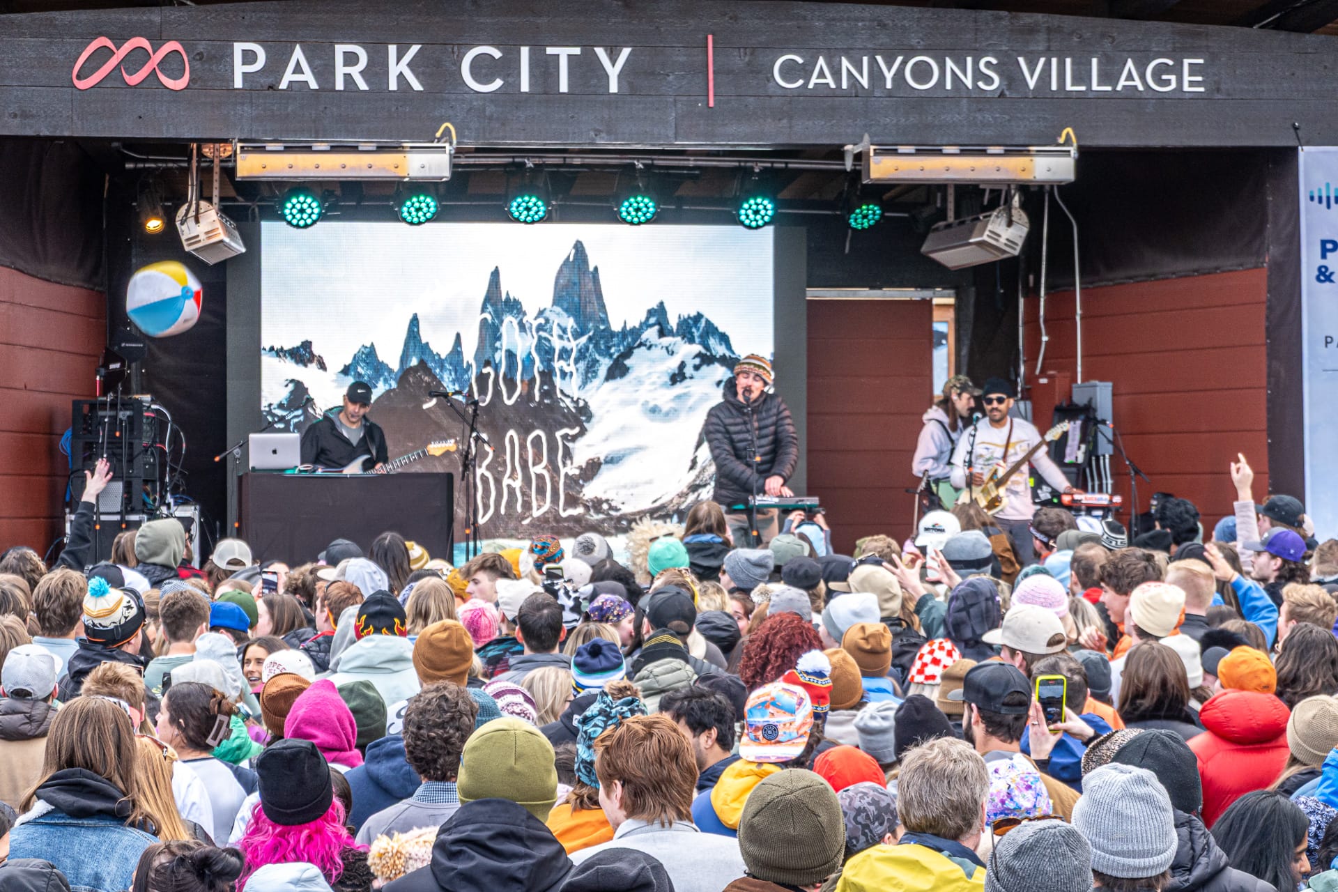 Live concert at Canyons Village, Park City