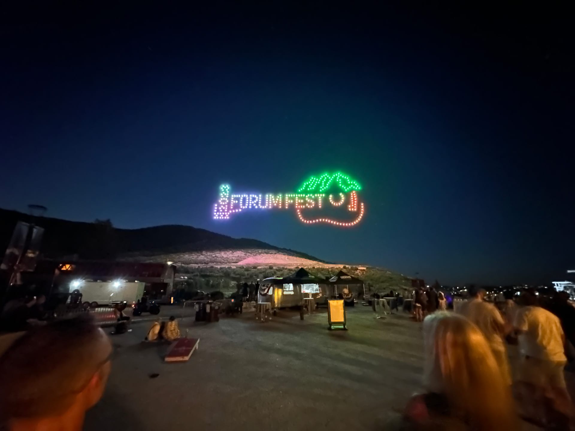 Forum Festival drone show